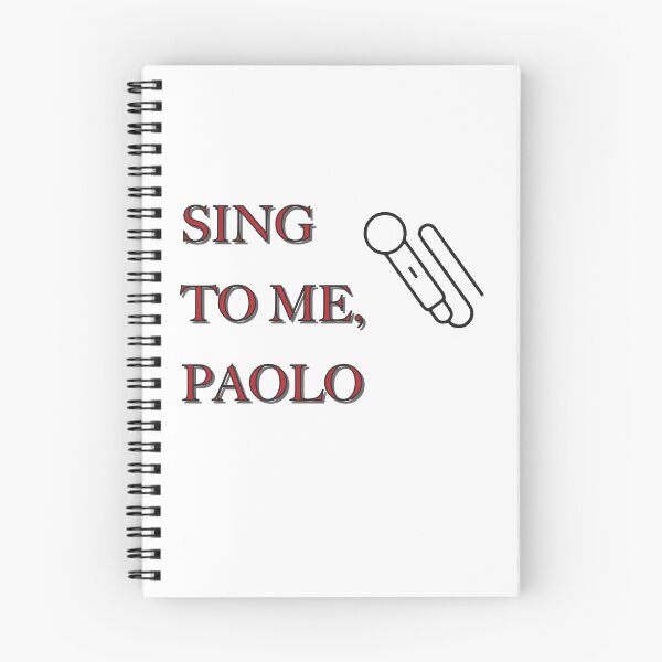 Artikelvorschau, Sing To Me Paolo Custom Shirt Design entworfen und verkauft von carrdesigns21.