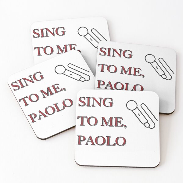 Item preview, Sing To Me Paolo Custom Shirt Design designed and sold by carrdesigns21.