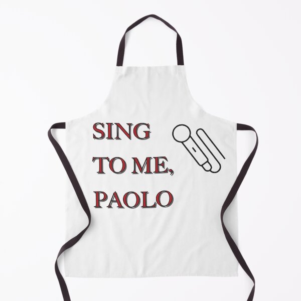 Item preview, Sing To Me Paolo Custom Shirt Design designed and sold by carrdesigns21.