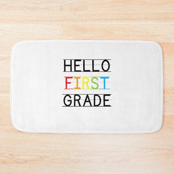 Item preview, Back to School First Day Of First Grade Hello 1st Grade Kids designed and sold by Anton Ashraf.