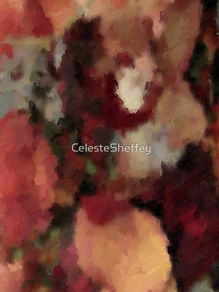 Thumbnail 4 of 4, A-Line Dress, Autumn Watercolor Abstract designed and sold by CelesteSheffey.