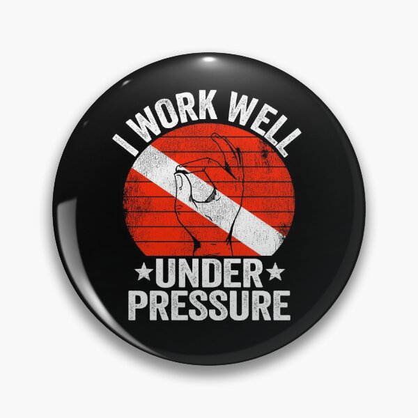 Item preview, Diving Diver Down Flag Work Well Under Pressure designed and sold by Stronzi.