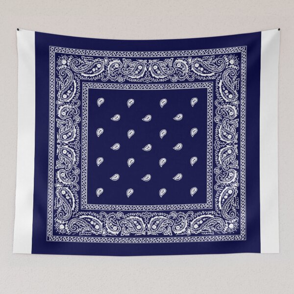 Item preview, Blue Paisley Bandanna Design designed and sold by obviouslogic.