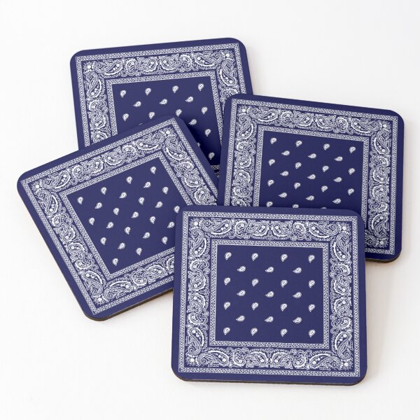 Item preview, Blue Paisley Bandanna Design designed and sold by obviouslogic.