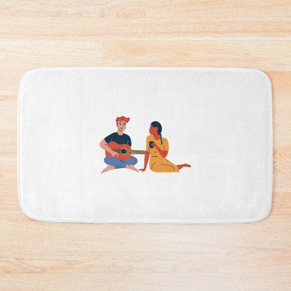 Item preview, best friends: Boy Playing the Guitar for a Girl designed and sold by MIDDLX.