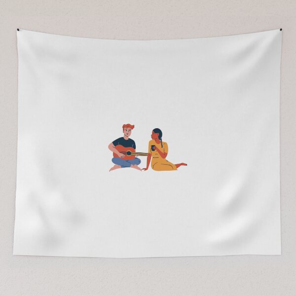 Item preview, best friends: Boy Playing the Guitar for a Girl designed and sold by MIDDLX.