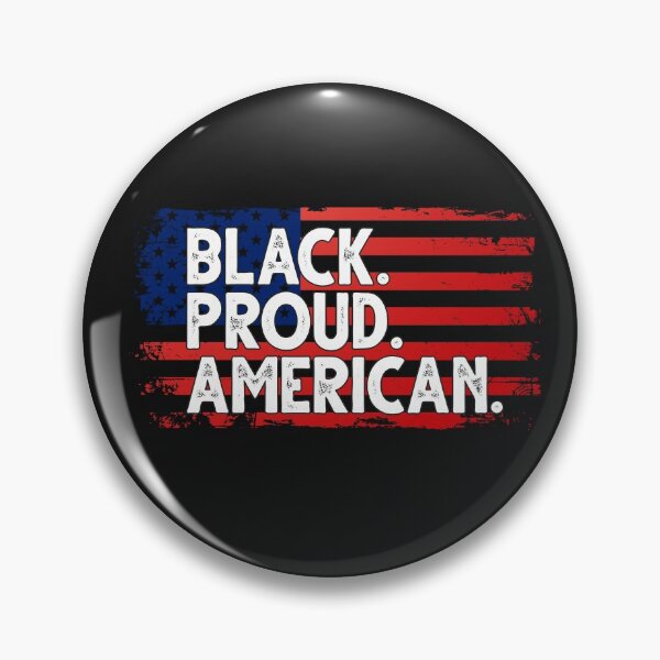 Item preview, Black Proud American Flag designed and sold by eiwo87.