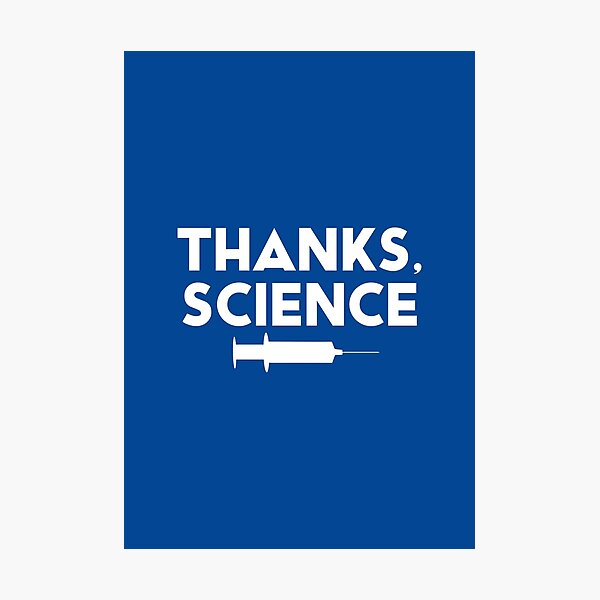 Item preview, Thanks Science Vaccinated - Vaccine Awareness #4 designed and sold by SalahBlt.
