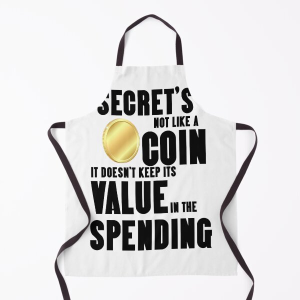 Item preview, Six of Crows-Inspired "A Secret's Not A Coin" designed and sold by mulberrydragon.