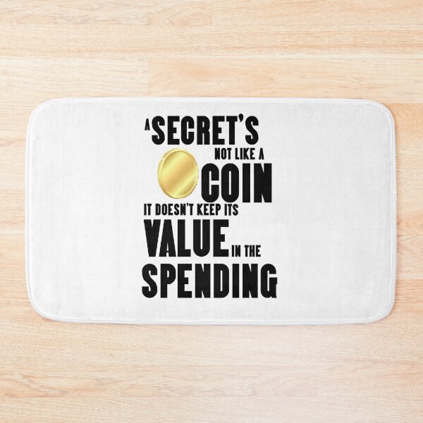 Item preview, Six of Crows-Inspired "A Secret's Not A Coin" designed and sold by mulberrydragon.