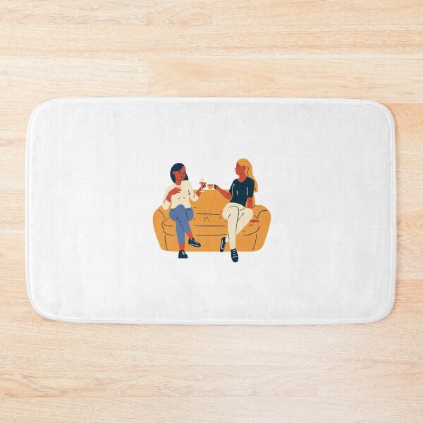 Item preview, best friends: Friends Chatting while Drinking designed and sold by MIDDLX.