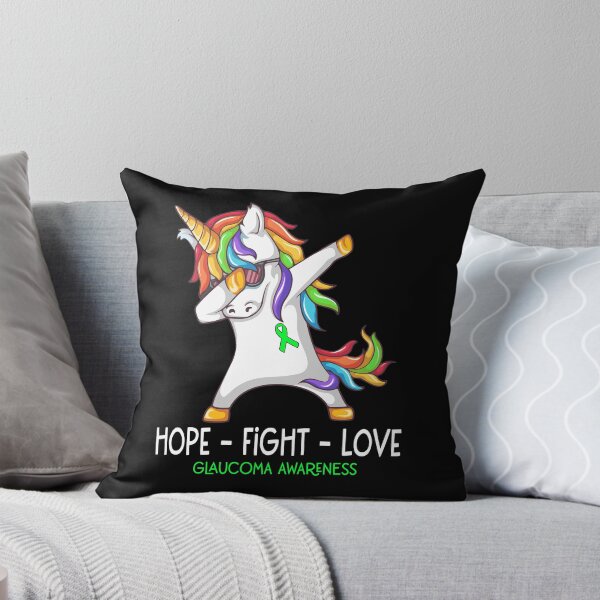 Item preview, Hope Fight Love Glaucoma Awareness designed and sold by Brad-FI.
