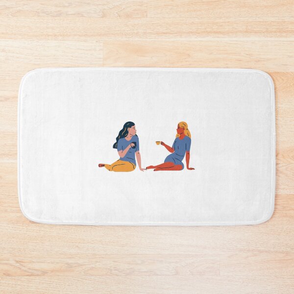 Item preview, best friends: Friends Drinking Coffee designed and sold by MIDDLX.