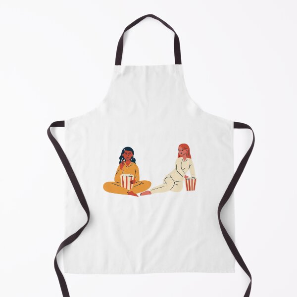 Item preview, best friends: Friends Having a Sleep over and Eating Popcorn designed and sold by MIDDLX.