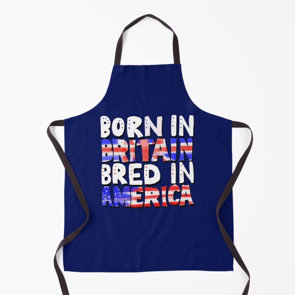 Item preview, Born in Britain Bred in America British Graphic designed and sold by BossyBrit.