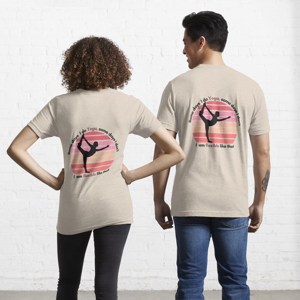 Funny Yoga shirts design with cool yoga pun' Sticker