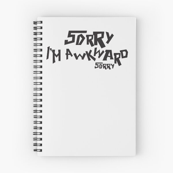 Item preview, Sorry I'm Awkward Sorry - Sticker designed and sold by LarrysDesigns.