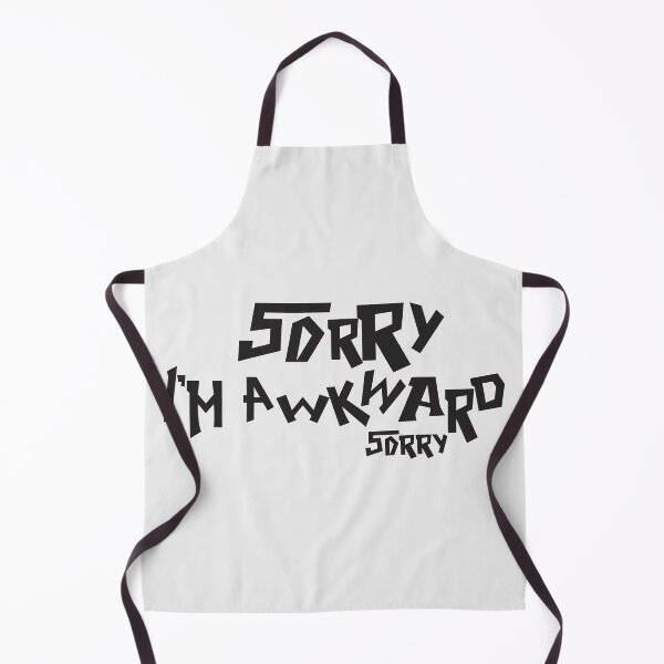 Item preview, Sorry I'm Awkward Sorry - Sticker designed and sold by LarrysDesigns.