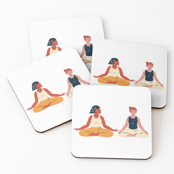 Item preview, best friends: Friends Meditating Together designed and sold by MIDDLX.