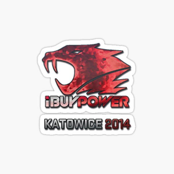 "IBuyPower (holo) Katowice 2014" Sticker by Nukerainn Redbubble
