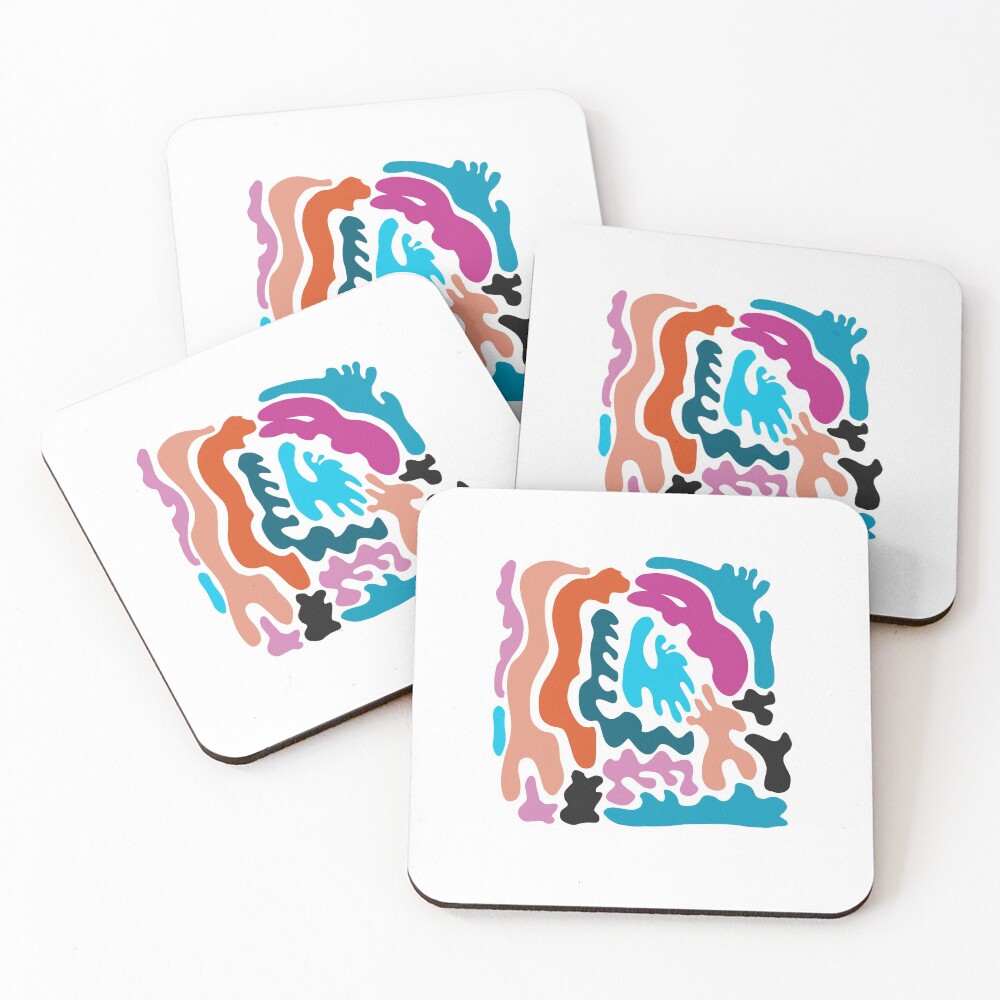Item preview, Coasters (Set of 4) designed and sold by R4CProject.