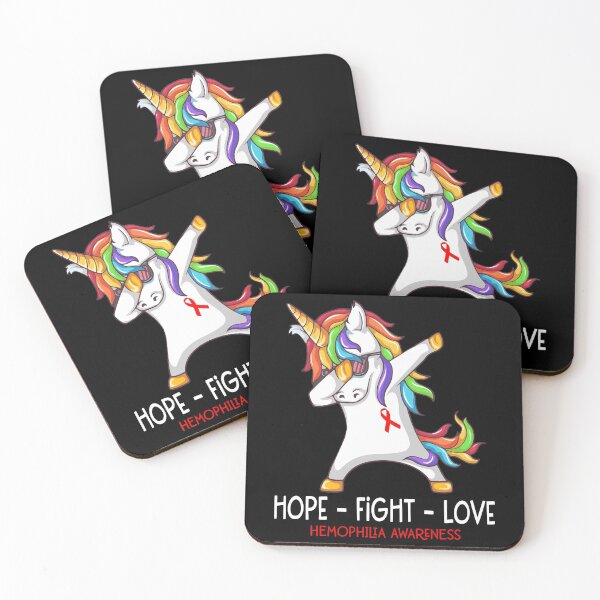 Item preview, Hope Fight Love Hemophilia Awareness designed and sold by Brad-FI.