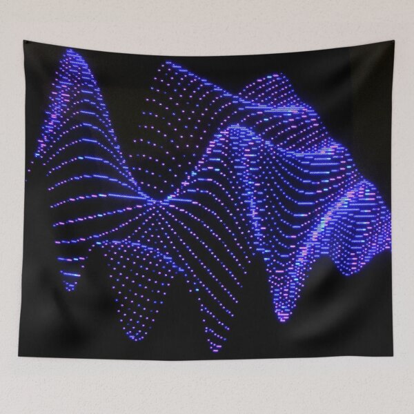 Item preview, Vector Sine Wave Pattern designed and sold by Popular-Gifts.