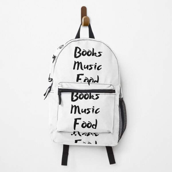 Aperçu de l'œuvre Livres Musique Nourriture Siestes créée et vendue par Light79.