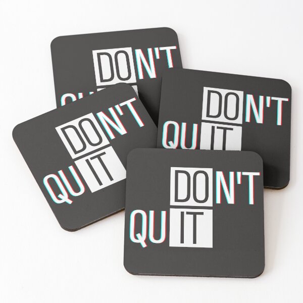 Item preview, Don't Quit, Do It designed and sold by Interdit.