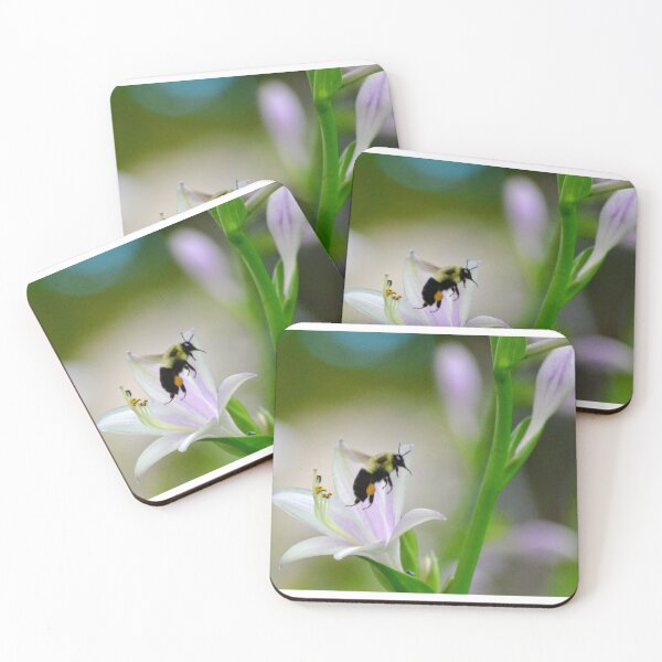 Item preview, Bumblebee in the hostas  designed and sold by Chalycejordan.