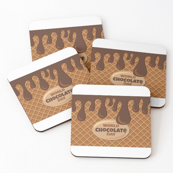 Item preview, World chocolate day  designed and sold by graphyart.
