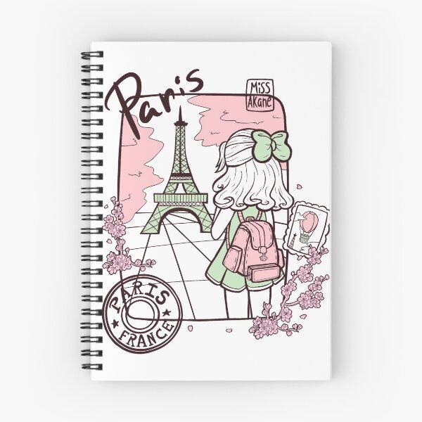 Artikelvorschau, Paris Frankreich Reise - rosa grün entworfen und verkauft von MissAkane.
