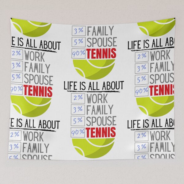 Item preview, Life is all about Tennis designed and sold by 133DandC.