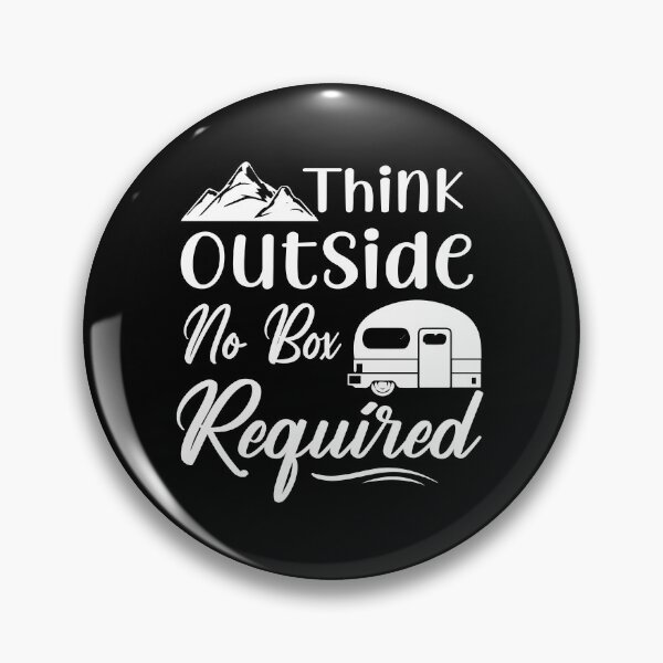 Item preview, Think Outside No Box Required designed and sold by eajob.