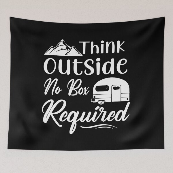 Item preview, Think Outside No Box Required designed and sold by eajob.
