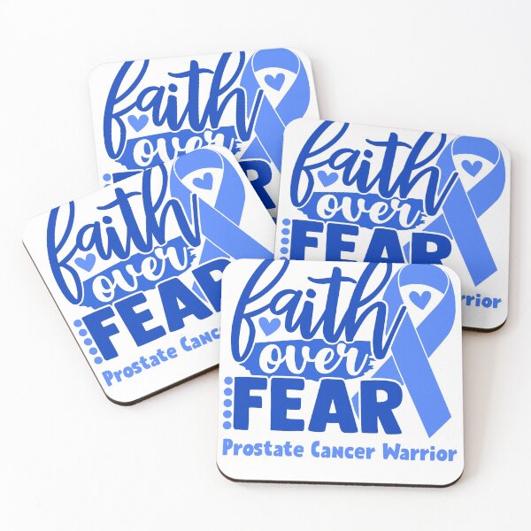Item preview, Faith Over Fear Prostate Cancer Warrior designed and sold by largellie.
