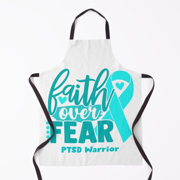 Item preview, Faith Over Fear PTSD Warrior designed and sold by largellie.