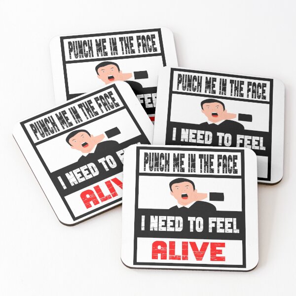 Item preview, punch me in the face i need to feel alive designed and sold by printhappy4you.