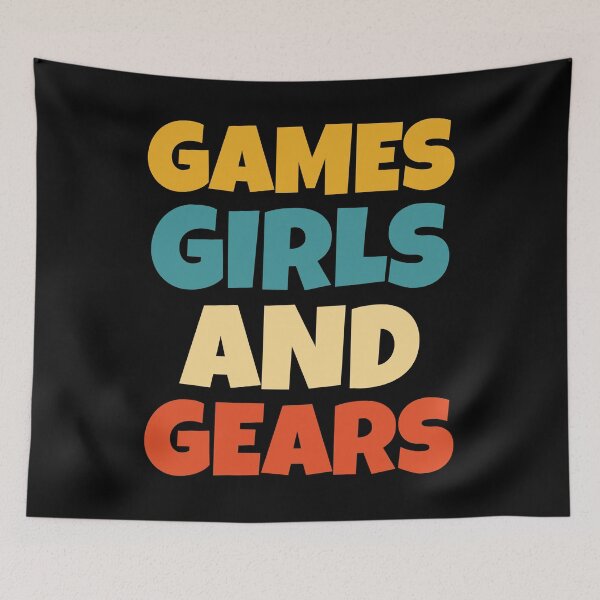 Item preview, Games, Girls, And Gears designed and sold by jtechlimitless.