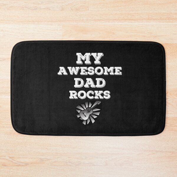 Item preview, My Awesome Dad Rocks designed and sold by BlissHeaven.