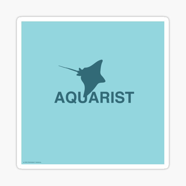 Item preview, Eagle Ray Aquarist designed and sold by Peppermint Narwhal.