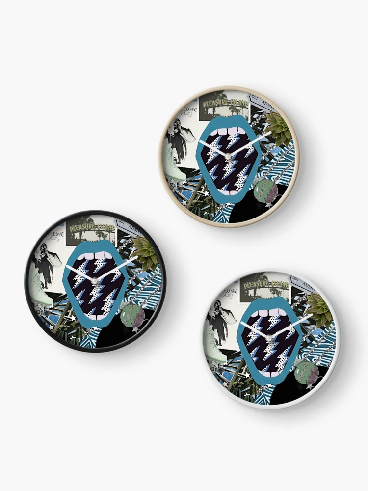 Thumbnail 3 of 4, Clock, Good Times designed and sold by _InTheGreenhouse.