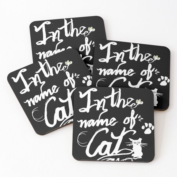 Item preview, CATS CALLIGRAPHY In the name of cat designed and sold by manuelunsui.