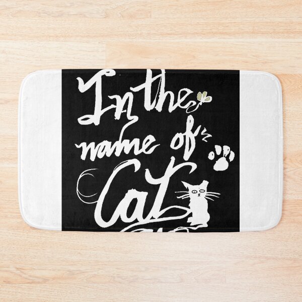 Item preview, CATS CALLIGRAPHY In the name of cat designed and sold by manuelunsui.