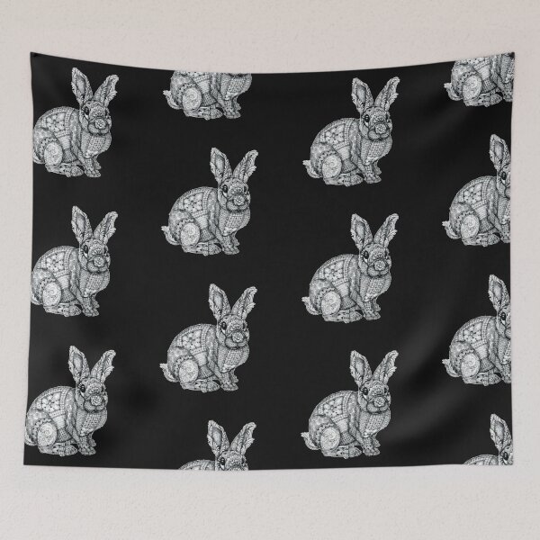 Item preview, Mandala Rabbit designed and sold by PiouLifeStyleCo.