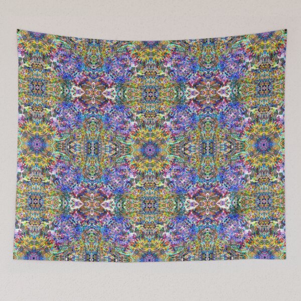 Item preview,  Layered Kaleidoscope Pattern .(Clock has Numbers) designed and sold by MindTravel.