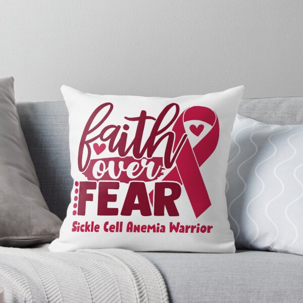 Item preview, Faith Over Fear Sickle Cell Anemia Warrior designed and sold by largellie.