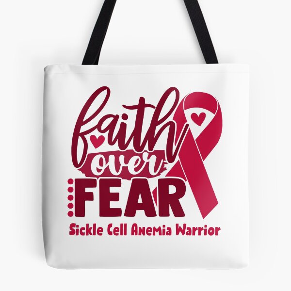 Item preview, Faith Over Fear Sickle Cell Anemia Warrior designed and sold by largellie.