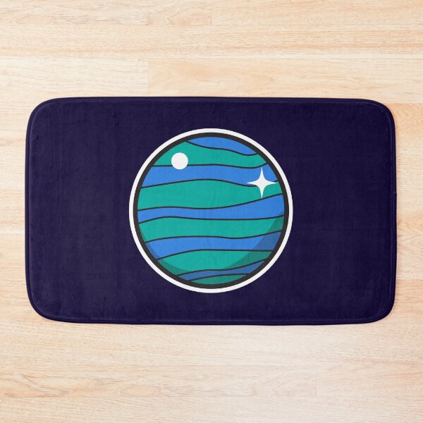 Item preview, Green Marble Exoplanet - Sticker designed and sold by Nightlight0.