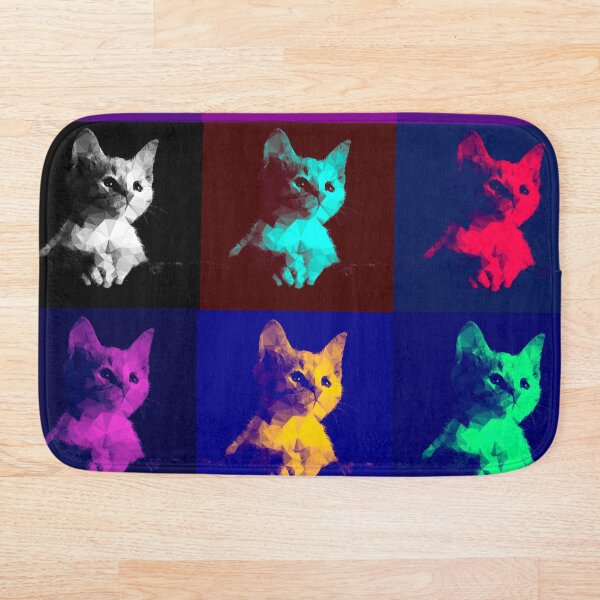 Aperçu de l'œuvre Chatons colorés créée et vendue par BubbleShopLK.